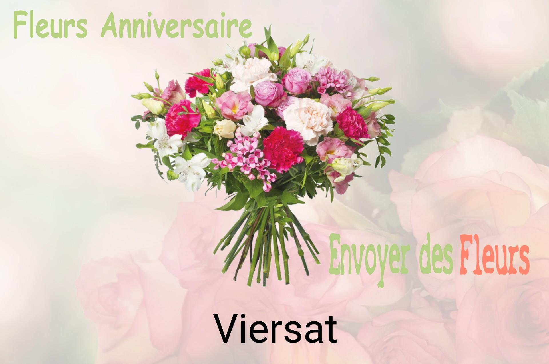 Bouquet de fleurs d’anniversaire livré à Viersat