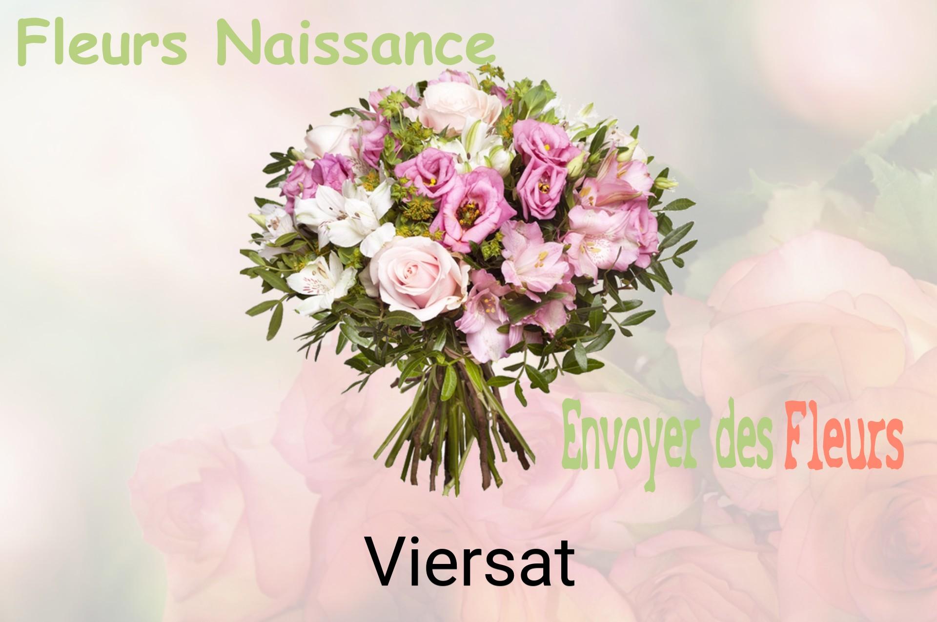 Bouquet de fleurs de naissance livré à Viersat